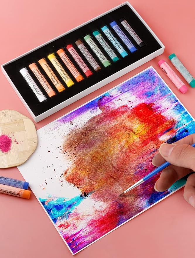 YYMIYU Soft Color Chalk Pastels for Professional Artist 36 Colour