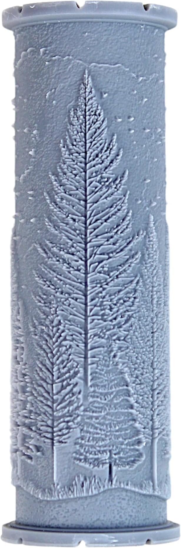 Winter Forest Clay Texture Roller (4") - Winter Set #01 - Embossing Pattern Roller for Polymer & Ceramic Clay, Pottery & Crafts
