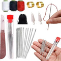 37PCS Sewing Tool Set, Needles Thread Hand Repair Tools, Multi-Purpose Needle and Thread Kit, Portable DIY Hand Made Craft Set, Sewing Working Kit for Beginners, Sew Supplies Gifts