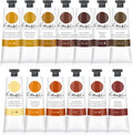 Gamblin Artist Oil Paint Set For Professionals - EARTH SET - 37ml Tubes