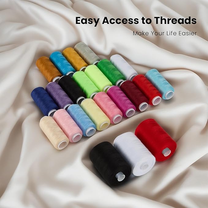 Sewing Kit for Adults and Kids, Needle and Thread Kit for Sewing, Large Sewing Kit for Adults Basic Starter Beginners Travel Emergency Sew Repair Set