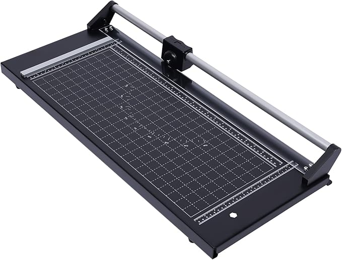 Paper Cutter 24 Inch Manual Precision Rotary Paper Trimmer for Cutting Photo Paper, Film, Art Card Stock, Label