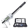 Kynup Caliper Measuring Tool IP67 Waterproof, Digital Caliper Outside Micrometer, 6 Inch Caliper DIY Tool, Extreme Accuracy, Stainless Steel Design, Auto Power Off, Switch from Inch Metric