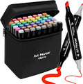 48 Alcohol Markers Set,Dual Tip Art Markers for Adult Coloring, Alcohol Markers Set for Drawing,Coloring,Sketching,Card Making,Illustration, Ideal for Artists, Designers & Crafters