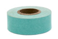 ChromaLabel 1 Inch Colored Masking Tape, Ideal for Kids, Clean Removal Labels - 500 Inch Roll (13.88 Yards) Masking Tape, Aqua
