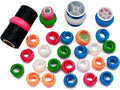Fbshicung 200pcs Upgraded Thread Holders Compatible with Larger Spool Huggers-Keep Thread Spool Neat and Organized for Sewing and Embroidery Machines