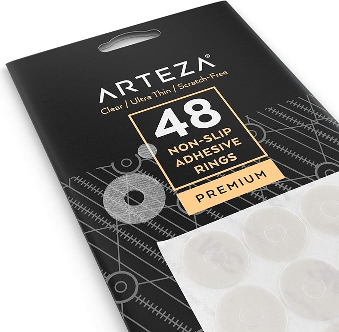 ARTEZA Quilting Rulers Set of 4, Double-Colored Acrylic Sewing Ruler