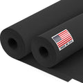 12" x 1200" (100 ft) Black Kraft Paper Roll (Value Pack of 2), 45 lbs Thickness, Made in USA Colored Kraft Paper for School, Bulletin Board - Odorless, Non-Toxic, Safe for Kids