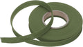 MECCANIXITY 1/2 Inch Single Fold Bias Tape Polyester Continuous Bulk Bias Tape for Sewing,Seaming Quilting Hemming Binding Crafts (Dark Green 10 Yards)