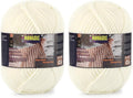 2 Skeins Fluffy Chenille Yarn for Crocheting - Baby Blanket Yarn for Knitting - Velvet Yarn for Amigurumi Crochet, Ultra Soft Yarns Total Weight 400g/14oz, Total Length 480m/524yard