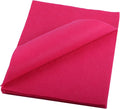 YYCRAFT Craft Soft Felt Sheets 9 Inch X 12 Inch - 24 Pcs Pack, Hot Pink