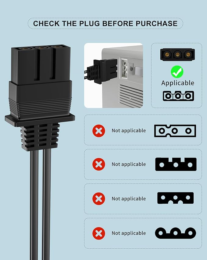 Replacement Brother Sewing Machine Foot Pedal and Power Cord Compatible with Brother jx2517 lx3817 ls2125 lx3125 1034d lx2500 xl5130 gx37 ls2400 xr3774 ls1520#j00360051