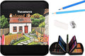 120 Colored Pencils for Adult Coloring Books, Perfect for Coloring, Oil-Based Cores Pencils Set with Zipper Case, Eraser and Sharpener Coloring Pencils for Adults, Beginners,Artists