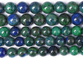 8MM 45PCS Natural Stone Lapis Chrysocolla Loose Beads for Jewelry Making DIY Bracelet