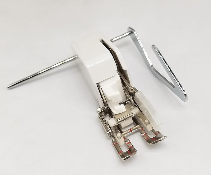 HONEYSEW Open Toe Walking Foot W/Guide for Brother Sewing Machine Quilting and Sewing Stitch Through Multiple Layers