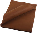 YYCRAFT Craft Soft Felt Sheets 9 Inch X 12 Inch - 24 Pcs Pack, Brown