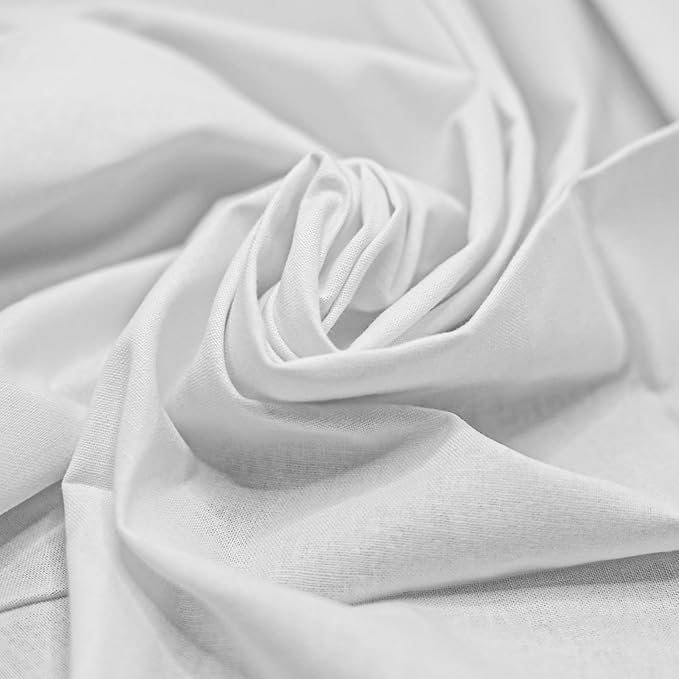 10 Pieces 18 x 21 Inches Cotton Fabric Precut Quilting Fabric Bundles Solid Colors Layer Cakes Quilt Material for DIY Craft Sewing Embroidery (Grey)