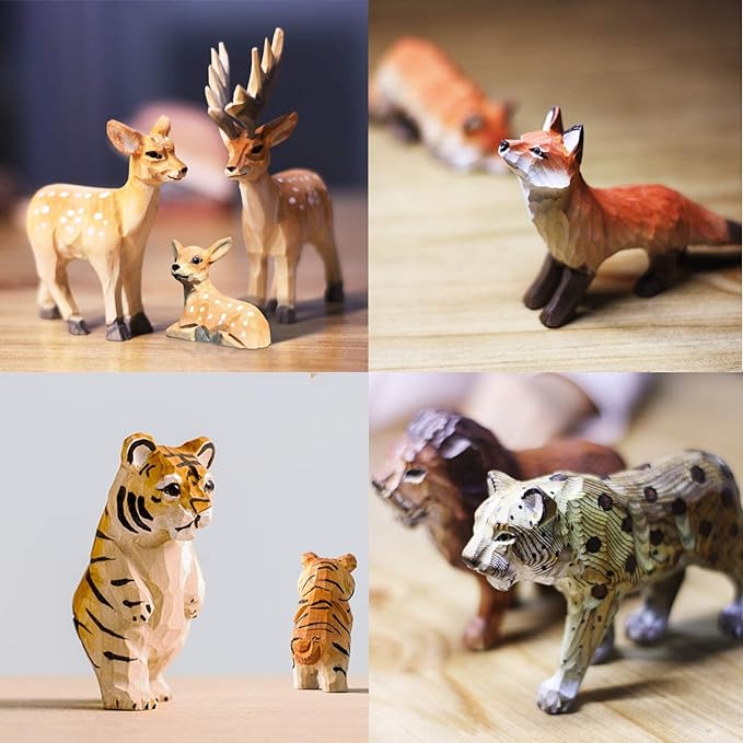 Thiecoc 8 Pcs Basswood Carving Blocks 6x1.4x1.4 Inch Basswood for Wood Carving Wood Craft Wood Blocks for Whittling Wood