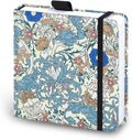 Square 5.1x 5.1"165gsm Colored Paint Journal Hardbound 128pgs (64Sheets Front Back Cold Pressed) Travel for Calligrapher Colored Pencil Sketch Doodles Handmade Cloth Cover Notebook. Secret Garden