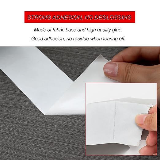 WELSTIK Professional Grade Duct Tape,Winking Tape,Waterproof Duct Cloth Fabric for Photographers,Repairs, DIY,Crafts,Indoor Outdoor Use(2 Inch X 45 Yards,White)