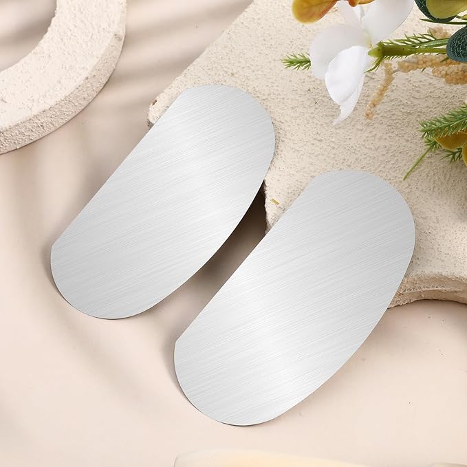 6 Pcs Stainless Steel Clay Scraper, Steel Pottery Tools Clay Ribs Smooth Scraper Sculpture Cutter Crafts Tool DIY Ceramics Sculpting Tools Kits for Texturing Artists Modeling Potter