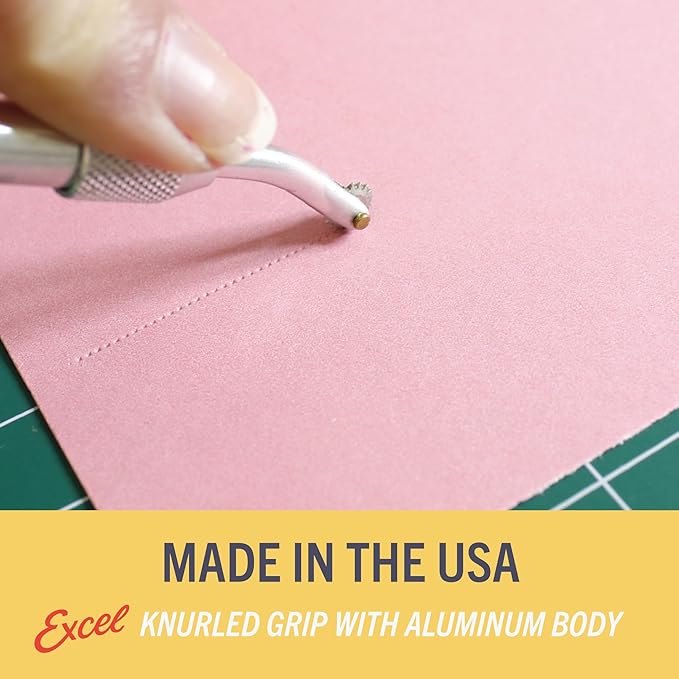 Excel Blades Pounce Wheel - 7/16-Inch Stainless Steel Tracing, Perforating, Cutting, Sewing, Quilting & Embossing Tool