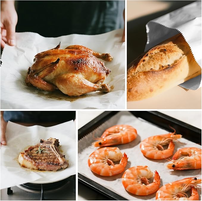 EcoDispose Precut POP UP Deli Paper Sheet Pack of 200, Interfolded Heavy Paper for Food Wrap and Serving (12" x 10-1/2", White）