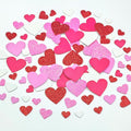 360PCS Heart Foam Stickers，Self Adhesive Puffy 3D Shapes for Arts & Crafts Supplies,Valentines Day Foam stcky for Greeting Card (360)