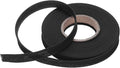 MECCANIXITY 1/2 Inch Single Fold Bias Tape Polyester Continuous Bulk Bias Tape for Sewing,Seaming Quilting Hemming Binding Crafts (Black 10 Yards)