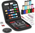 MIXCOOL Sewing Kit for Adults, Beginners, Needle and Thread Kit, Portable Sewing Supplies, Contains Thread, Scissor, Needles, Measuring Tape