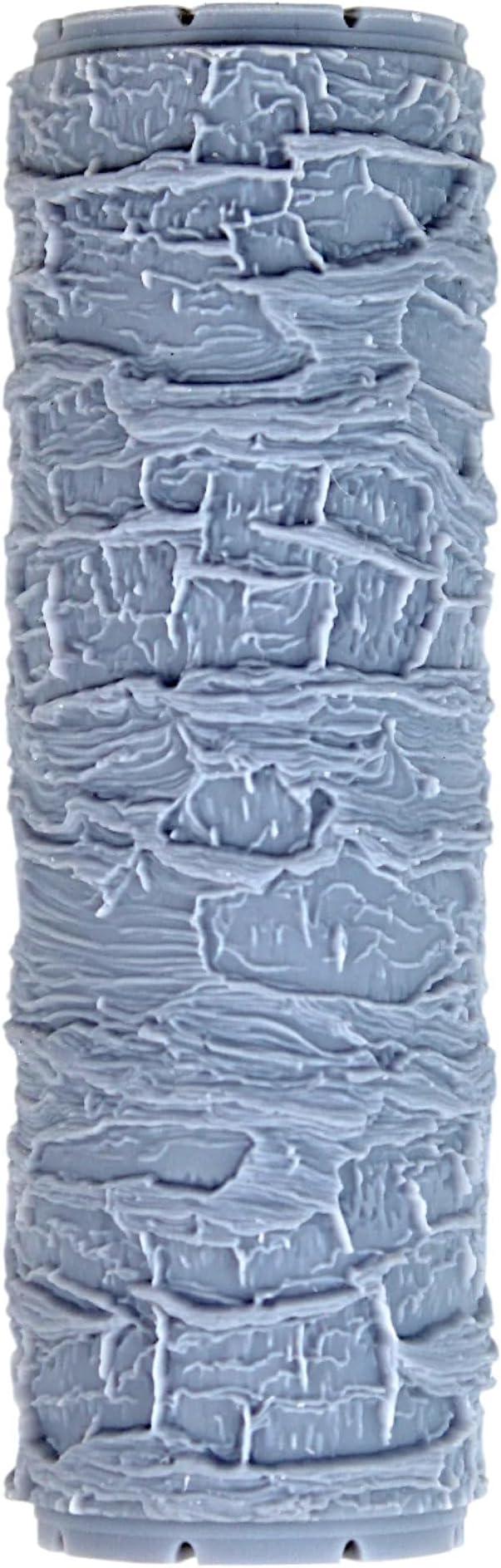 Tree Bark Clay Texture Roller (4") - Seamless Set #01 - Embossing Pattern Roller for Polymer & Ceramic Clay, Pottery & Crafts