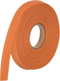 MECCANIXITY 1/2 Inch Double Fold Bias Tape Polyester Continuous Bulk Bias Tape for Sewing,Seaming Quilting Hemming Binding Crafts (Orange 10 Yards)