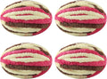 Chunky Yarn for Hand Knitting, No7 Thick Yarn, 250Grams 32Yards, Pack of 4, Perfect for Knitters and Crafters (HoneyCoffee)