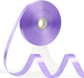 60 Yards Lavender Ribbon 1/2 Inch, Lavender Purple Satin Ribbon for Gift Wrapping, Crafts, Flower Bouquet, Wedding, Baby Shower, Festival, Christmas, Halloween