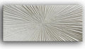 YaSheng Art - White Thick Texture Abstract Wall Art Oil Painting Hand-Painted Minimalist modern Art Paintings Home Living room Room Dining Room Bedroom Wall Decorative Art Oil Painting 24x48inch