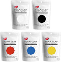 Primary Colors Ultralight Slime and Foam Modeling Clay, Air Dry, School Arts & Crafts Projects - 5 Count (1.1lb/500g)