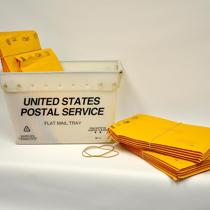 Upgrade Office Supply UPG225117BCS Rubber Bands, Size 117B (7 x 1/8), 2000 Bands, 1 lb 10-Pack Case, USA