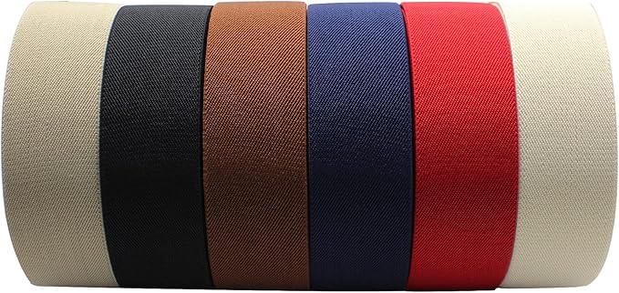 Dortrue 2 Inch 5 Yards Grey Sewing Elastic Band Heavy Stretch High Elasticity Elastic Spool for Sewing Pants Waistband, Straps, Craft DIY Projects