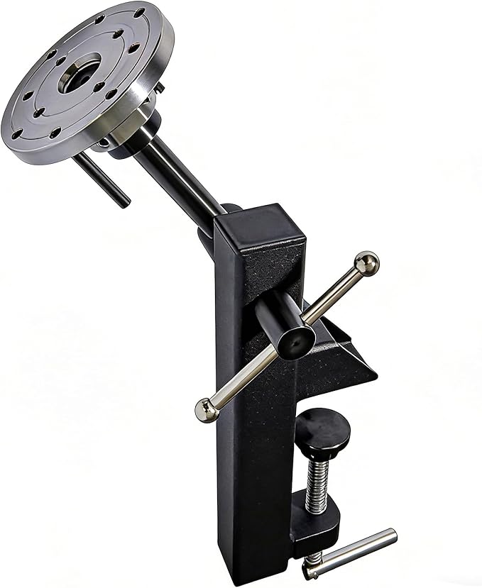 CV-3 Carving Vise with 4" Faceplate, Carving Vice for Woodworking,Carving Tools.