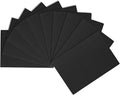 uxcell 10pcs Corrugated Cardboard Paper Sheets,Black,11.69-inch x 8.27-inch,for Craft and DIY Projects