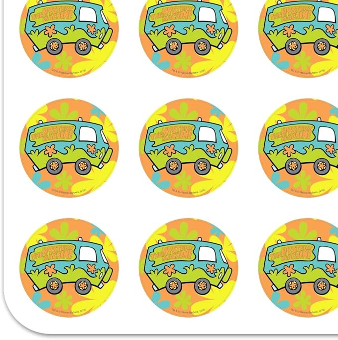 Scooby-Doo The Mystery Machine Planner Calendar Scrapbooking Crafting Stickers