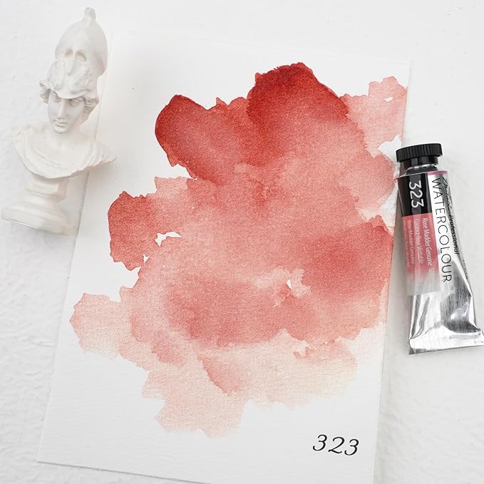 PHOENIX Professional Watercolor Paint Single Tube - 0.47 Fl Oz / 14ml - Rose Madder Genuine
