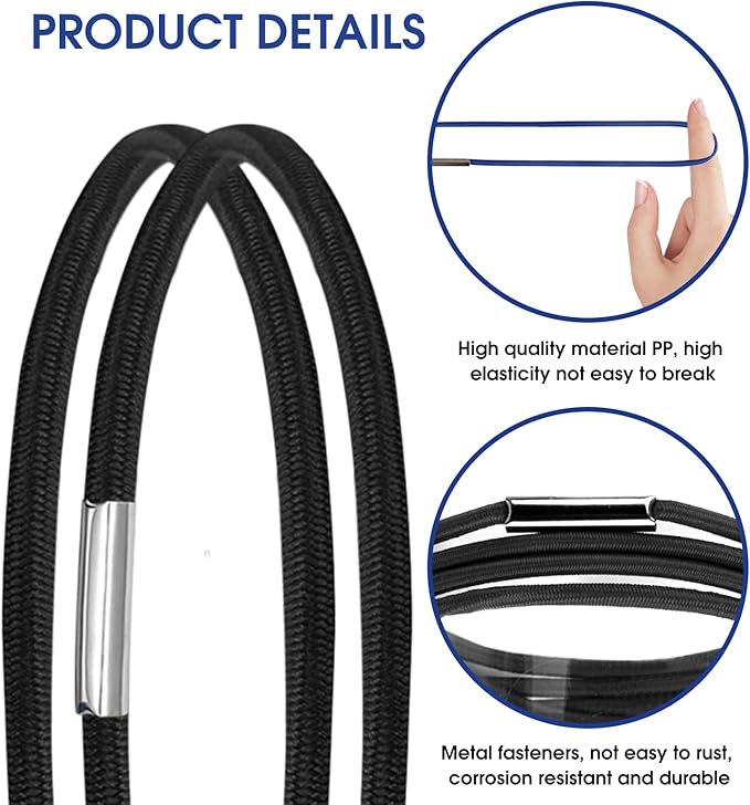 Gallon Trash Can Rubber Bands (Set of 6), Elastic Garbage Bin Straps, Secure Liners for Kitchen, Bathroom, Outdoor & Multi-Purpose Use – Durable (Small(13-30 Gallon))
