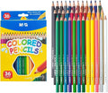 M&G 36-color Colored Pencils Set for Adult Coloring Books, Christmas Stocking Stuffers for artists Gift, Soft core color pencils set, Art Drawing Pencils for Artists Adults