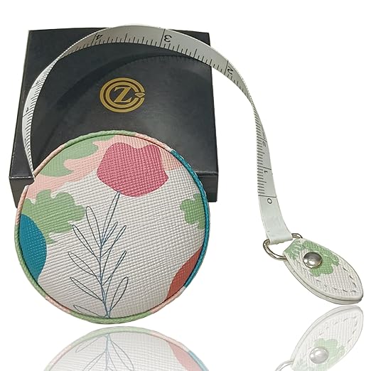 Tape Measure for Body Measuring Fabric Sewing Tailor Ruler Flexible Soft Pocket Small Mini Body Measurement Cloth Measuring Tape 60 Inch Premium Leather Retractable Tape Measure
