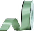 YAMA Sage Green Double Faced Satin Ribbon 1 Inch 25 Yards, Sage Green Ribbon for Crafts Bows Flower Bouquet Wedding Home Decor Gift Wrapping