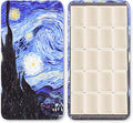 Portable Watercolor Paint Palette with Tins, Lightweight Empty Full Pans with Magnetic Squares, Metal Paint Tray Palettes for Travel, Acrylics Painting and Art, 20Full Pans,Star Sky