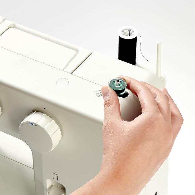 12pcs Plastic Bobbins fits Husqvarna Sewing Machine – Precision Fit, Strong and Long-Lasting Sewing Machine Accessories and Supplies for Seamless Stitching