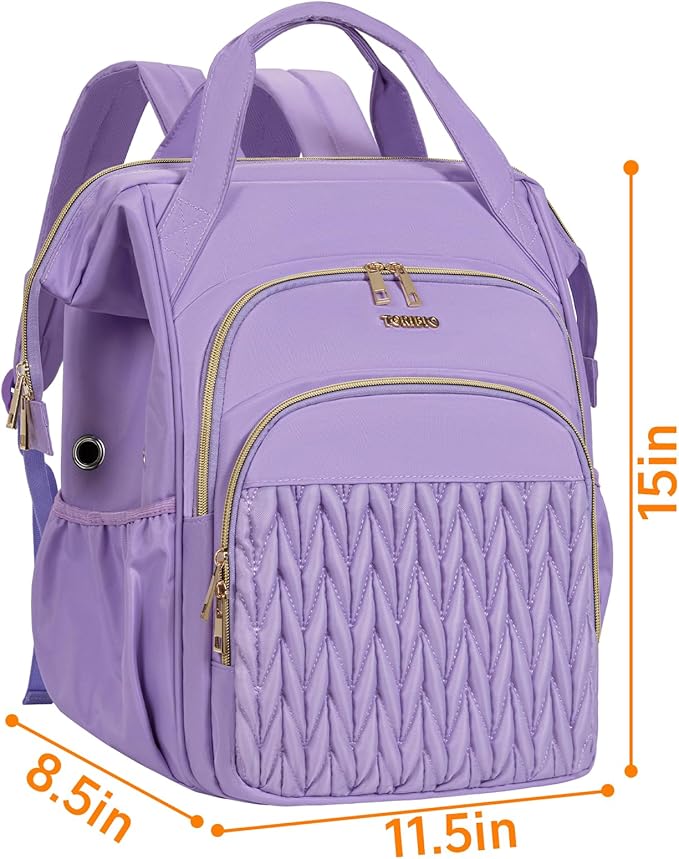 Knitting Bag Backpack, Large Crochet Bag Organizer,Water-resistant Yarn Storage Organizer Tote Bag Yarn Holder for Crochet Hooks, Knitting Needles, Supplies
