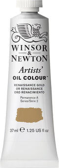 Winsor & Newton Artists' Oil Color, 37ml (1.25 oz) Tube, Renaissance Gold